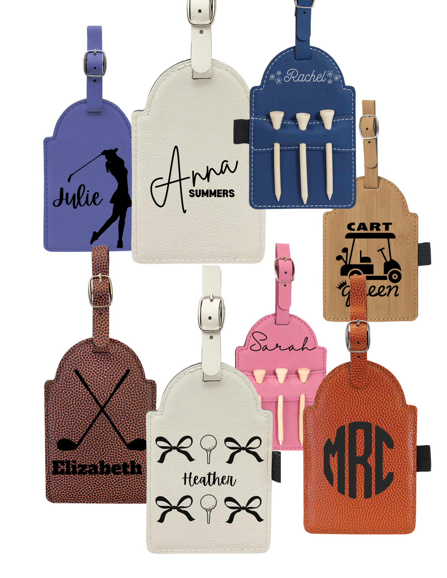 Personalized Golf Bag Tag