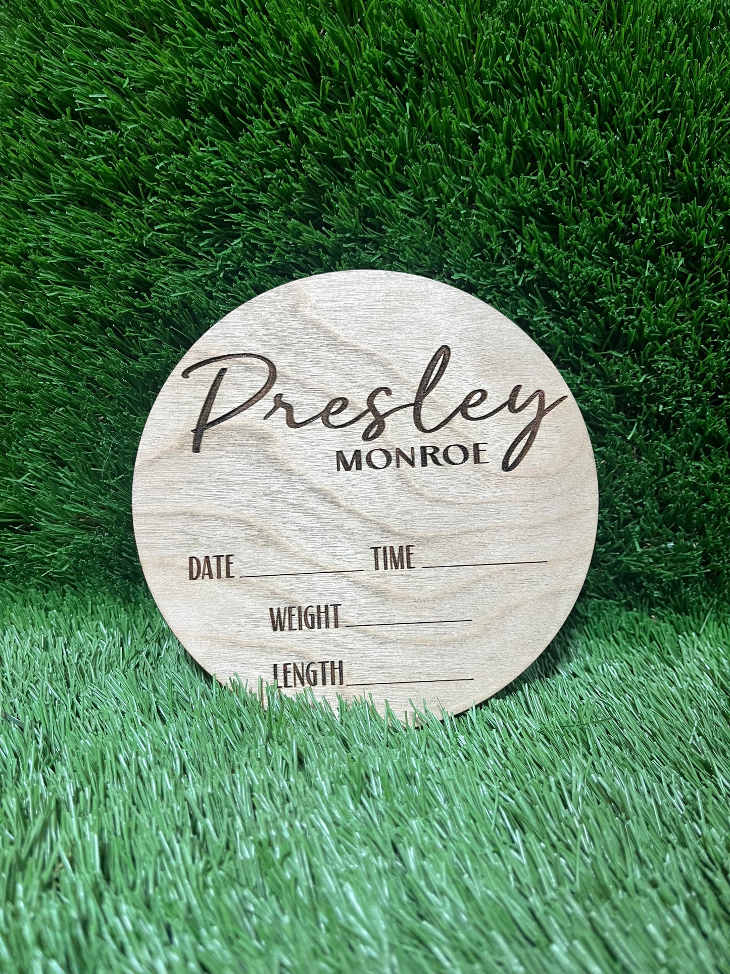 Bassinet Tag - Presley Monroe