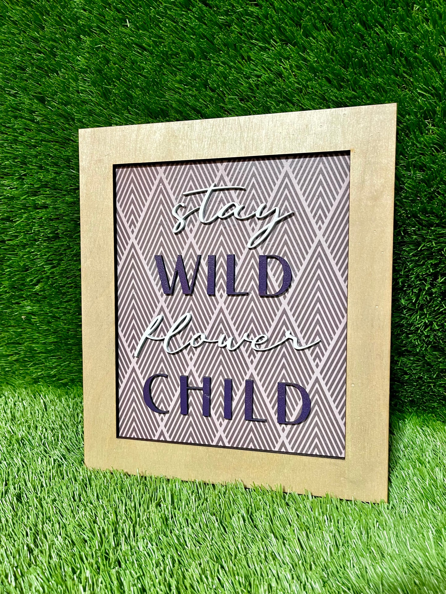 Nursery Decor: Stay Wild Flower Child - Presley Monroe