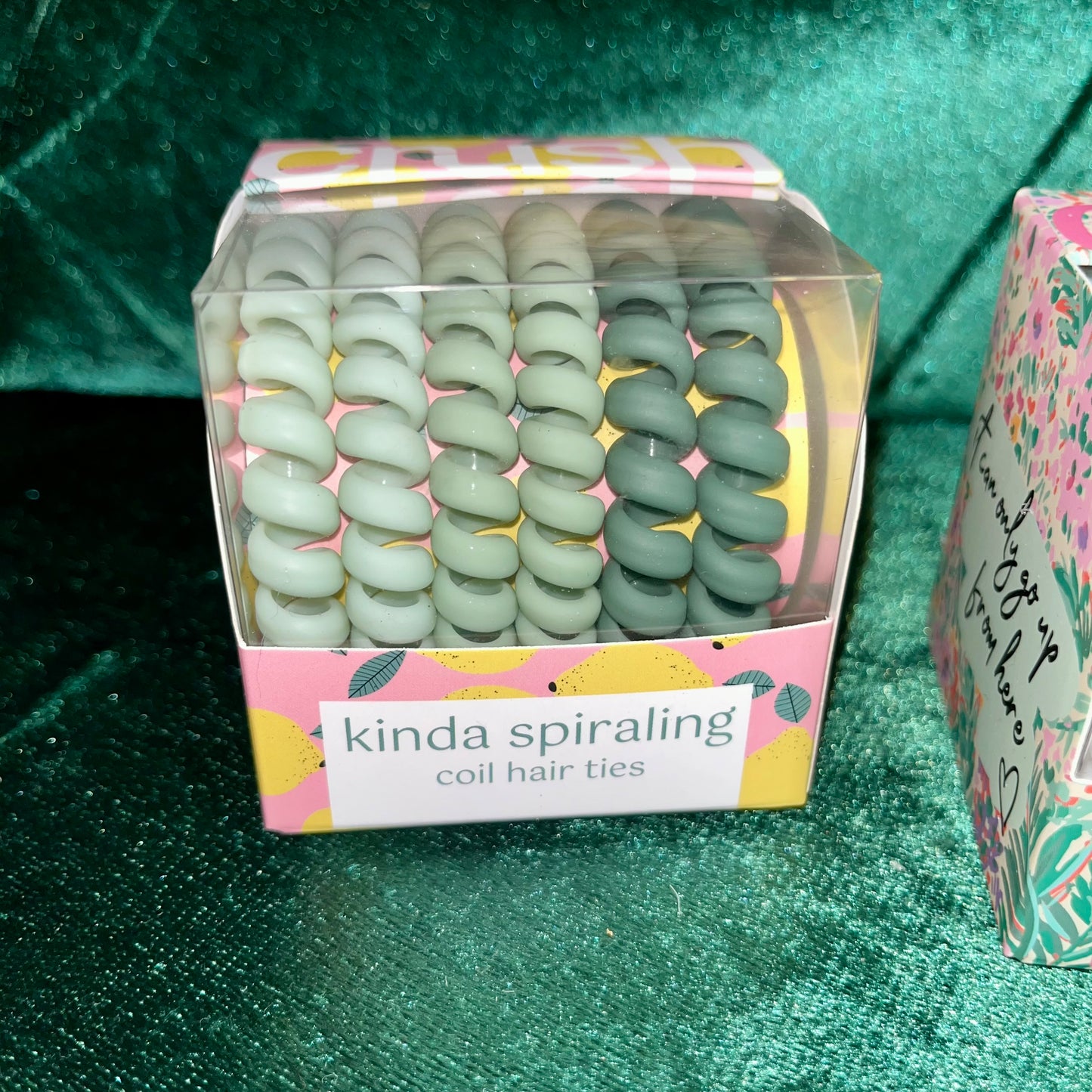 Kinda Spiraling Spiral Pony Tails Hair Ties