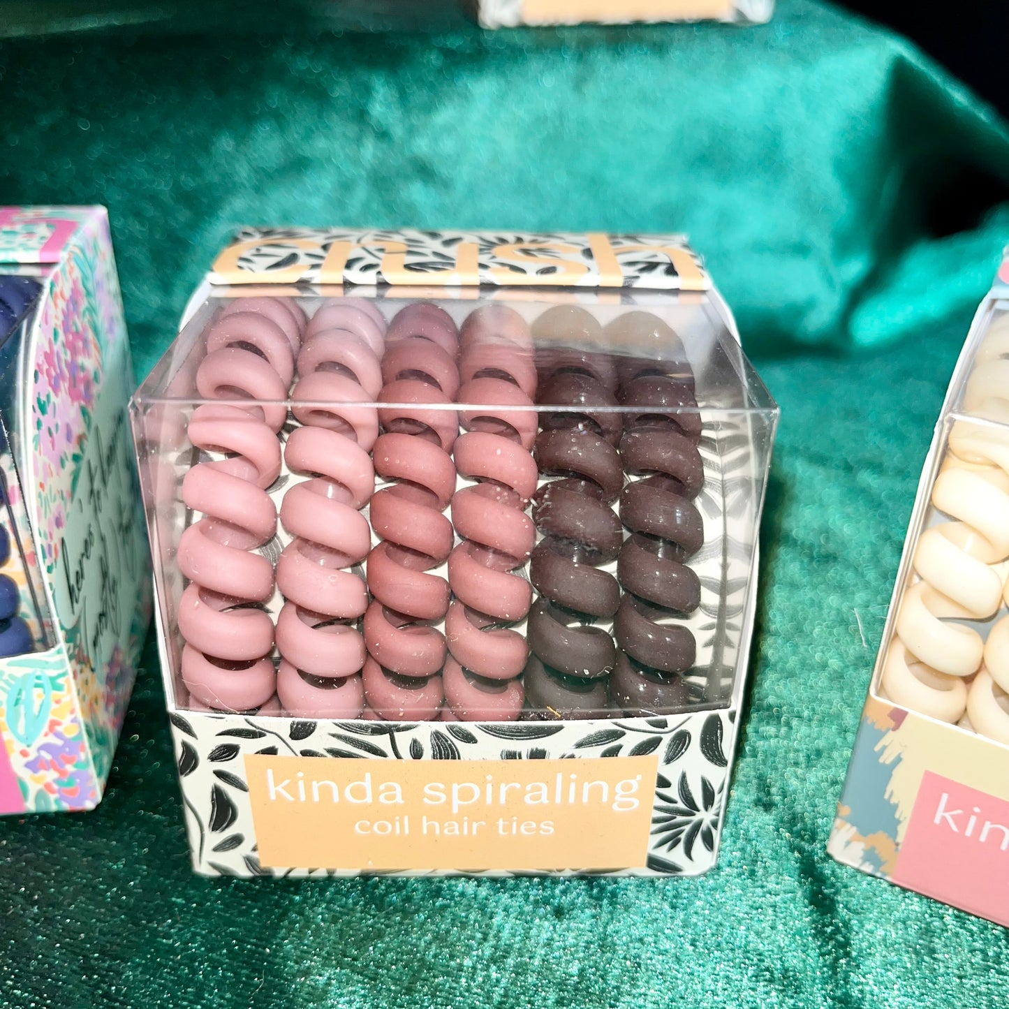 Kinda Spiraling Spiral Pony Tails Hair Ties