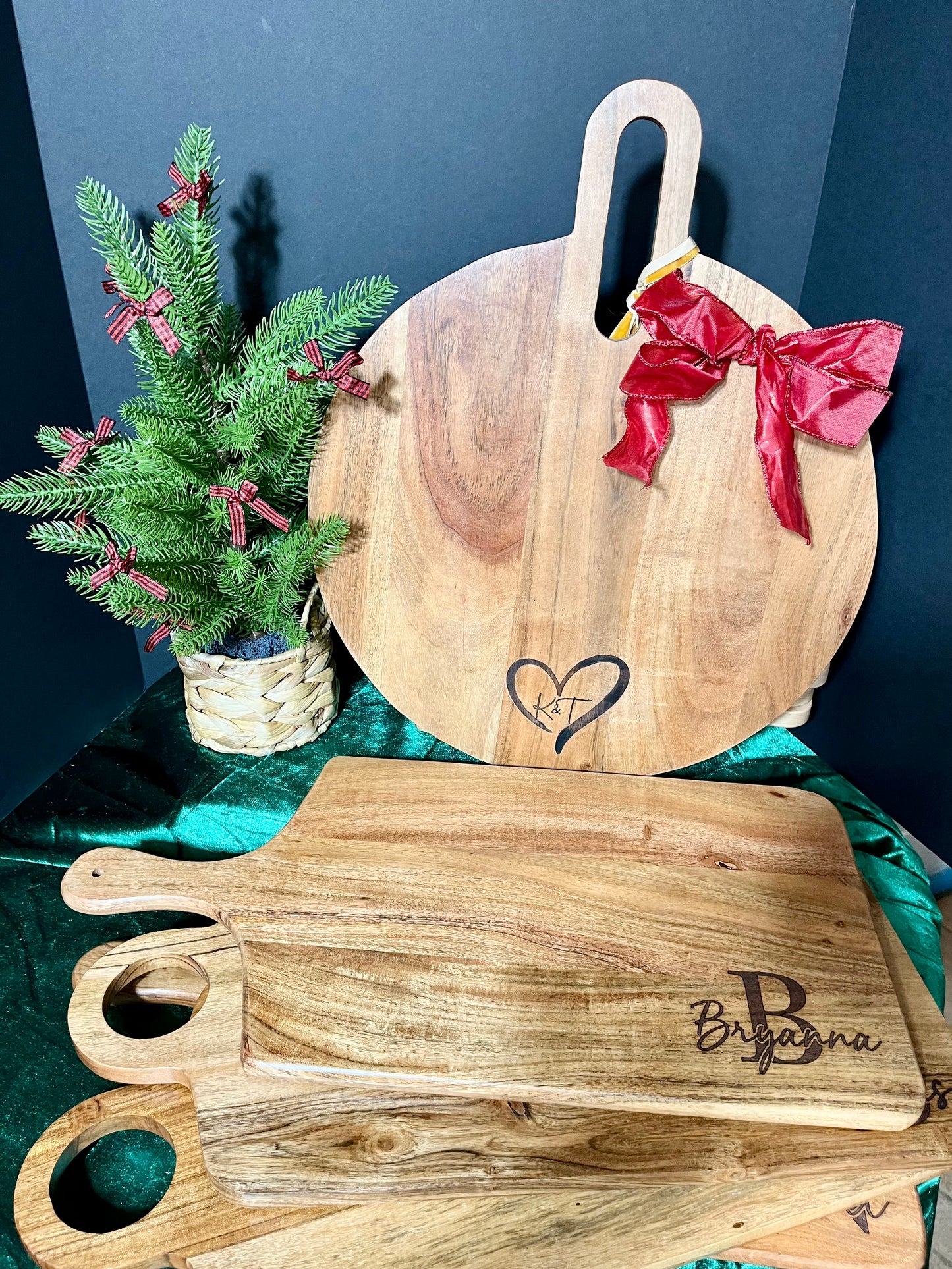 Custom Engraved Board - Large Acacia