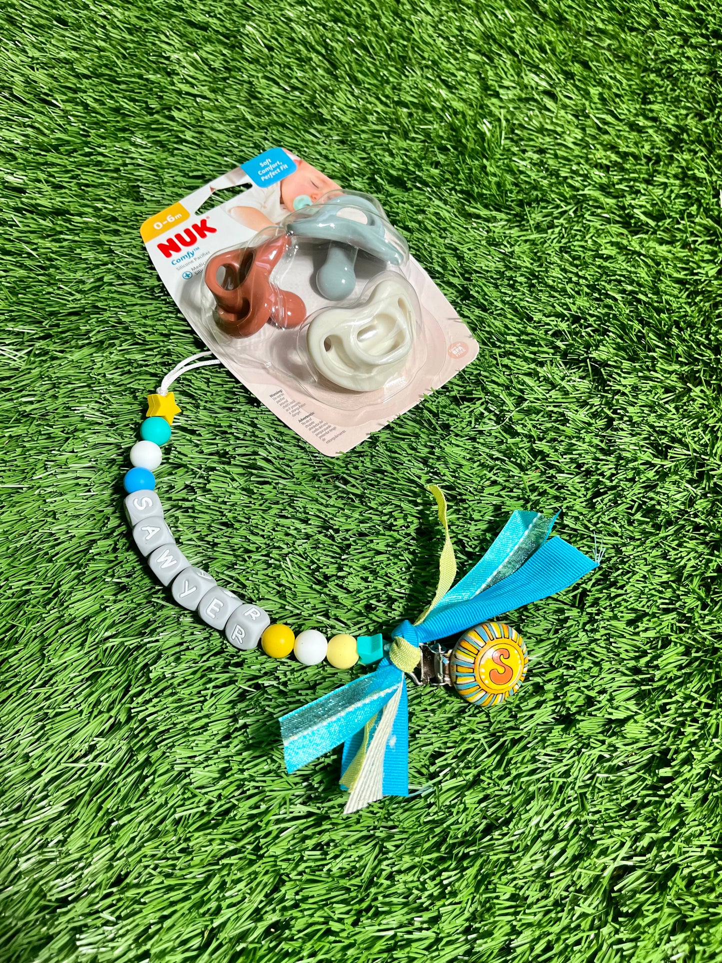 Custom Pacifier Clip combo
