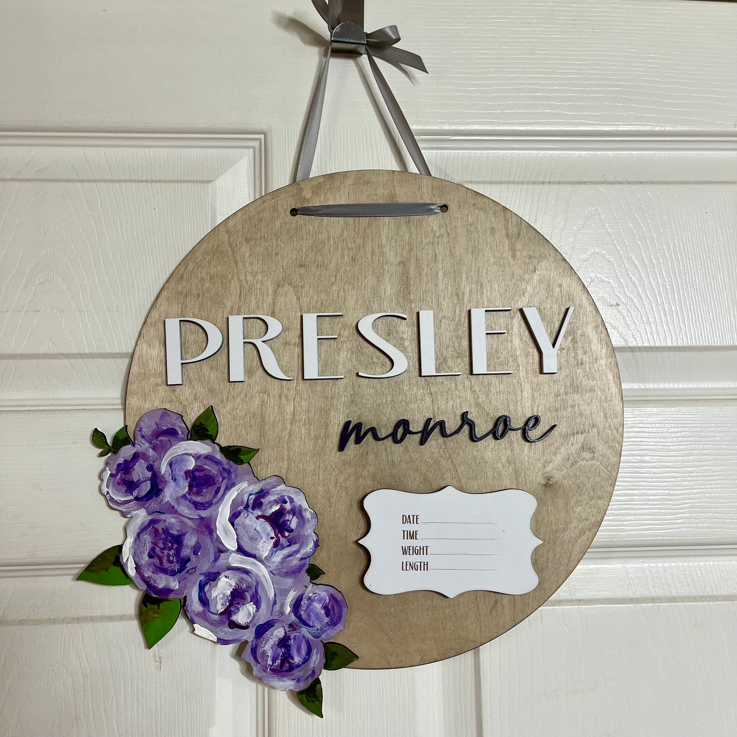 Hospital & Nursery Door Hanger - Presley Monroe