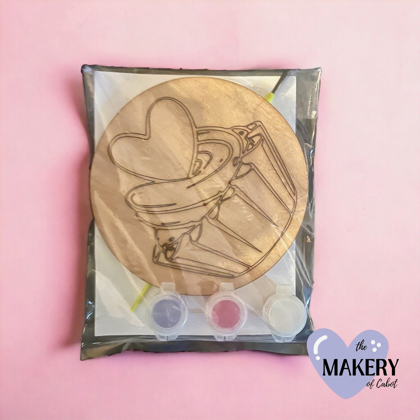 Cupcake Paint Kit Valentine Party Favors