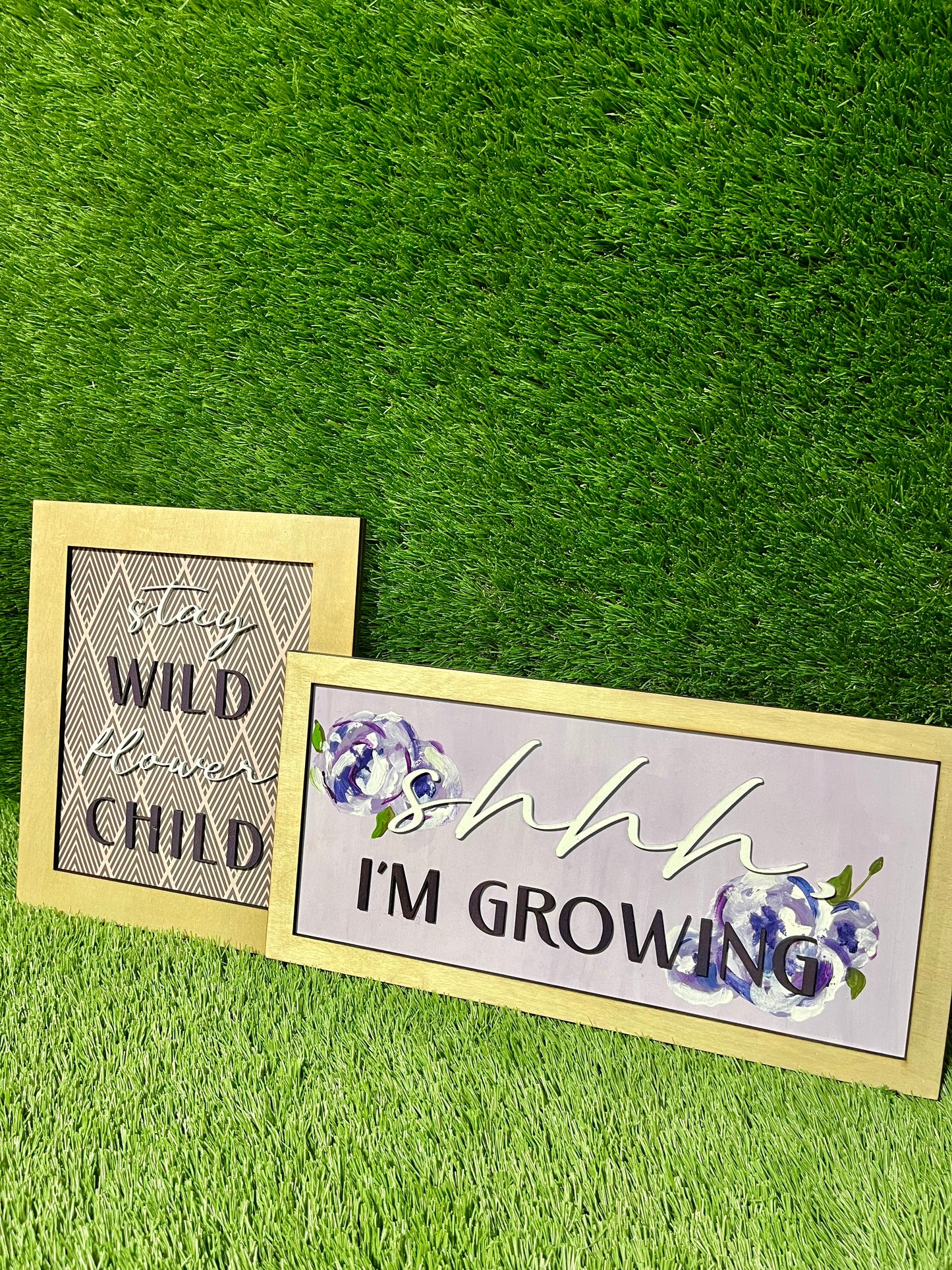 Nursery Decor: Stay Wild Flower Child - Presley Monroe