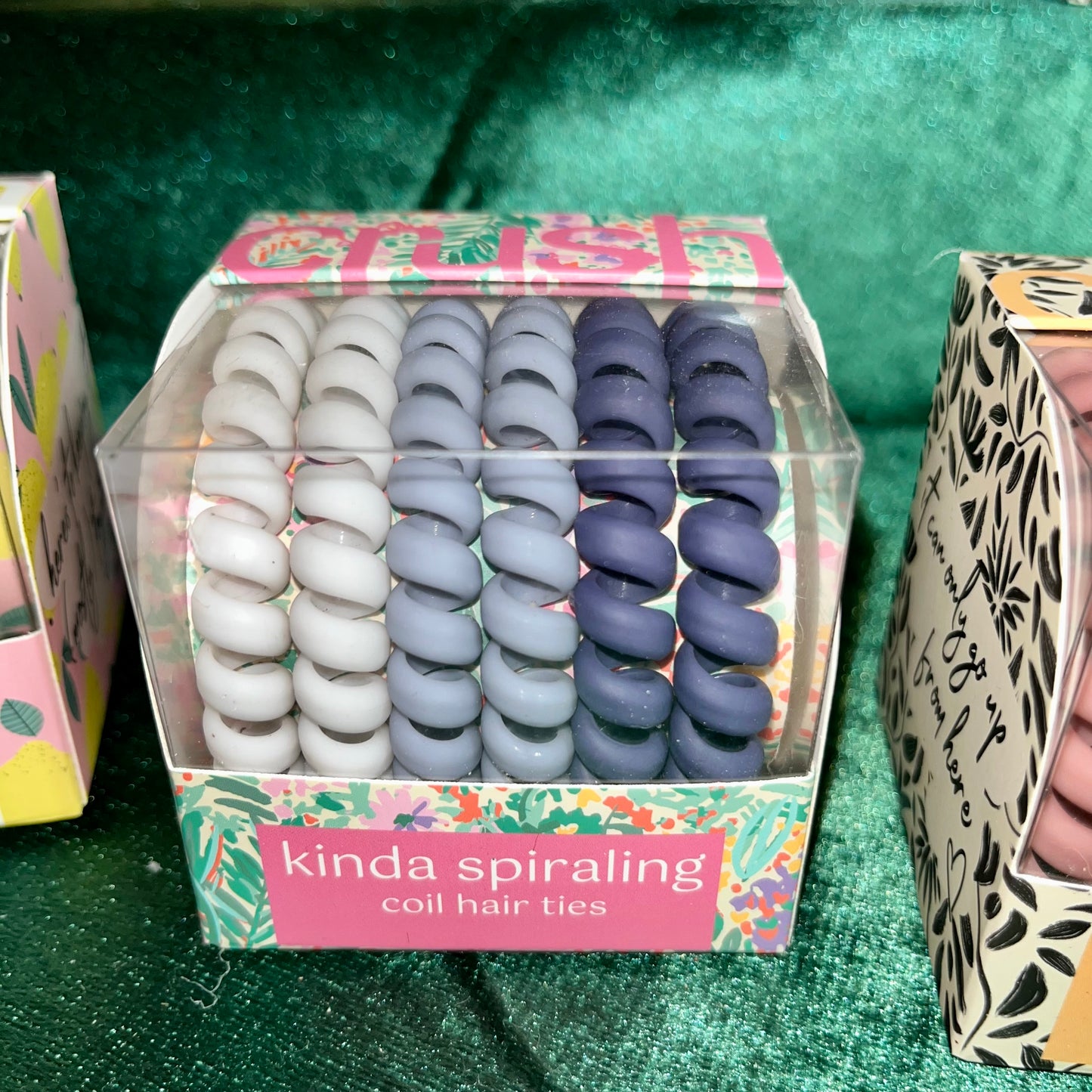 Kinda Spiraling Spiral Pony Tails Hair Ties