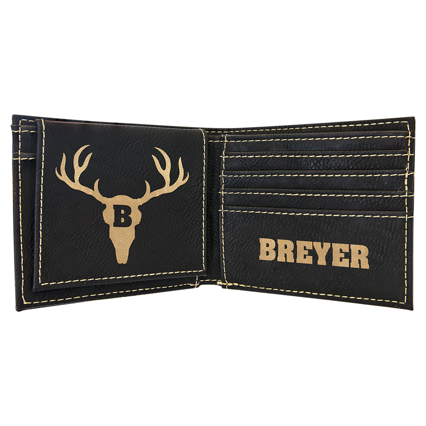 Bi-fold Leatherette Wallet