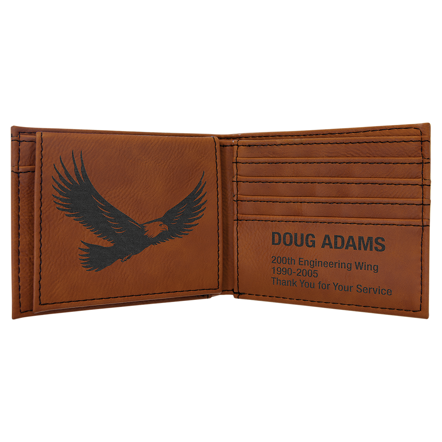 Bi-fold Leatherette Wallet