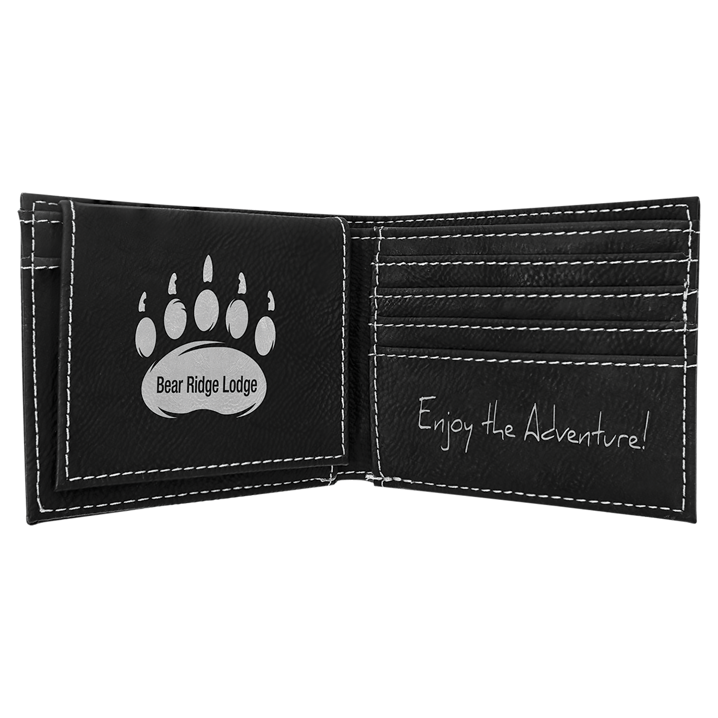 Bi-fold Leatherette Wallet