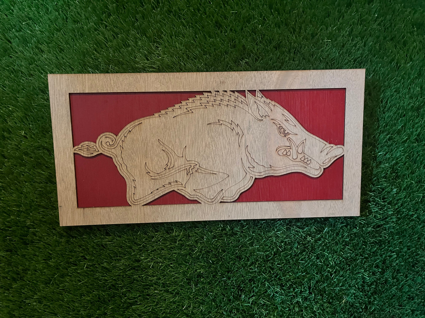 Framed Mascot Art
