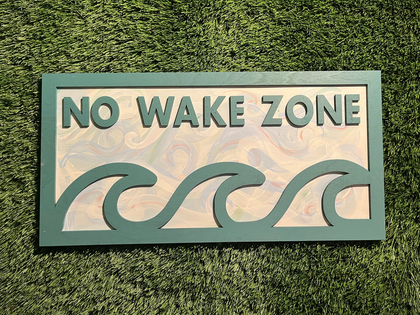 Nursery - Aguilar No Wake Zone Wall Art