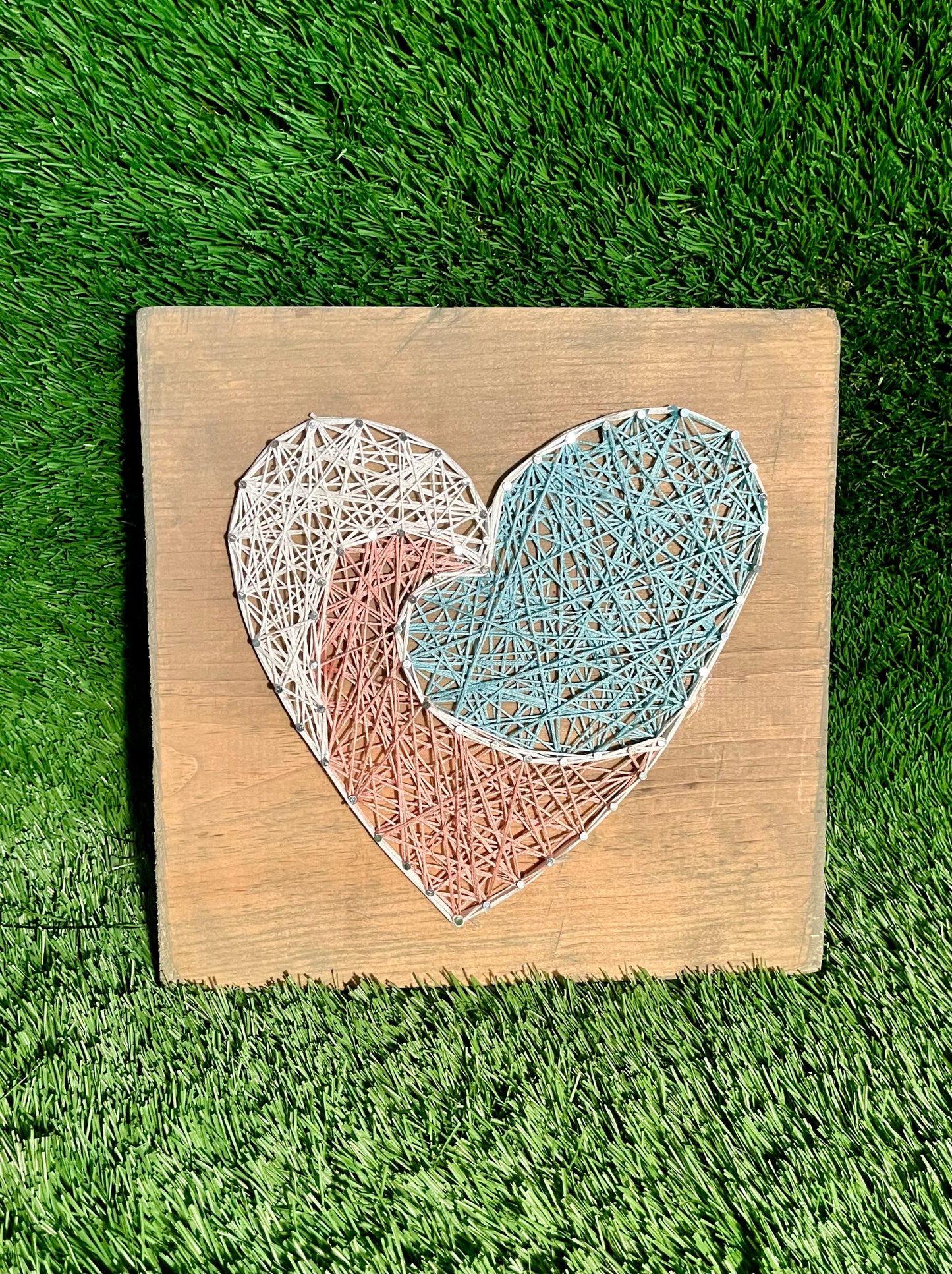 Nursery - Aguilar Heart Wave String Art