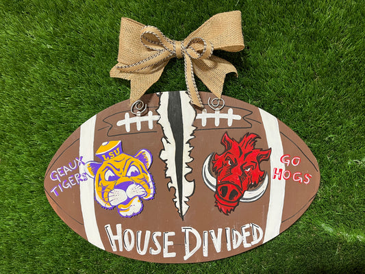 House Divided - 2 Mascot Door Hanger