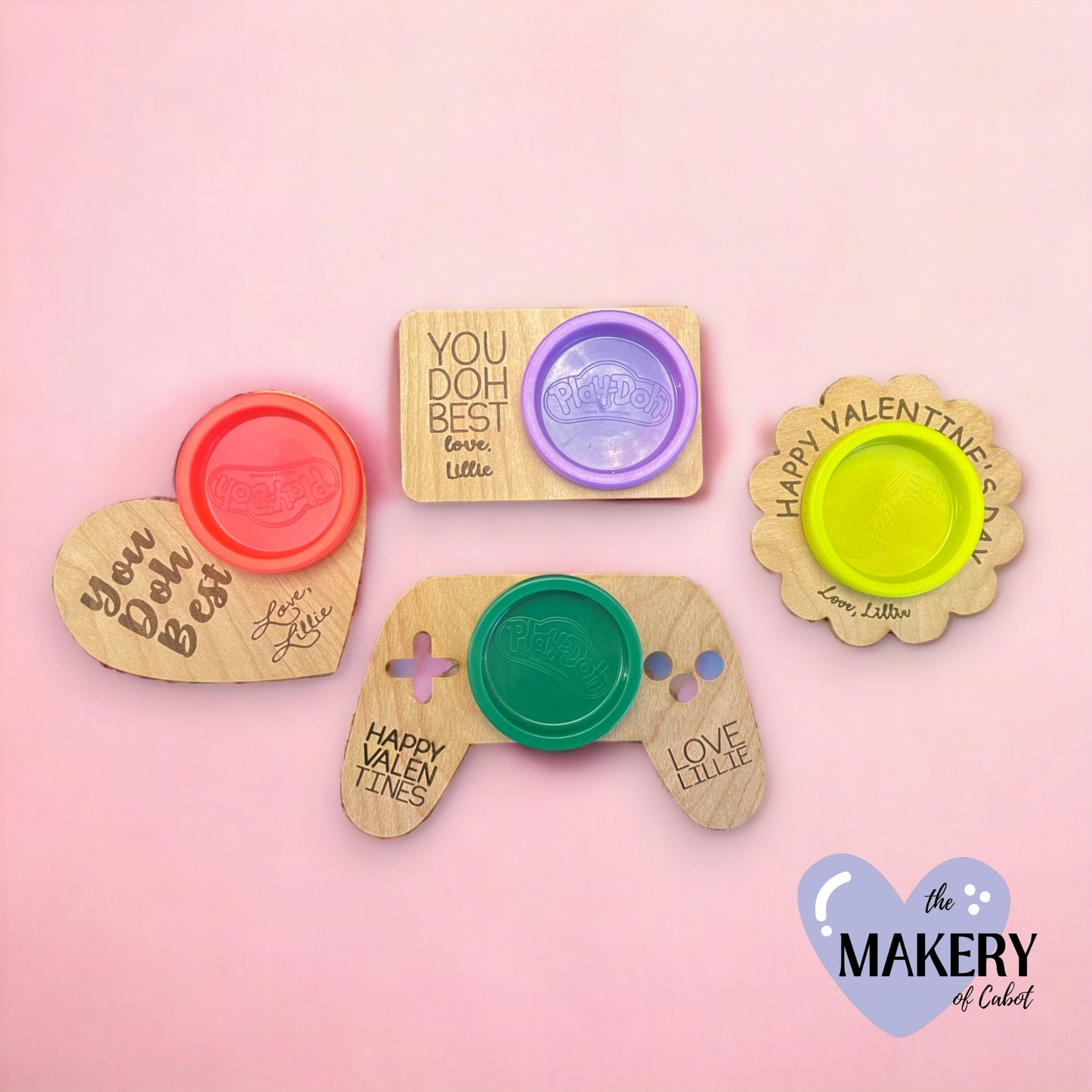 Play-doh Valentine Party Favor