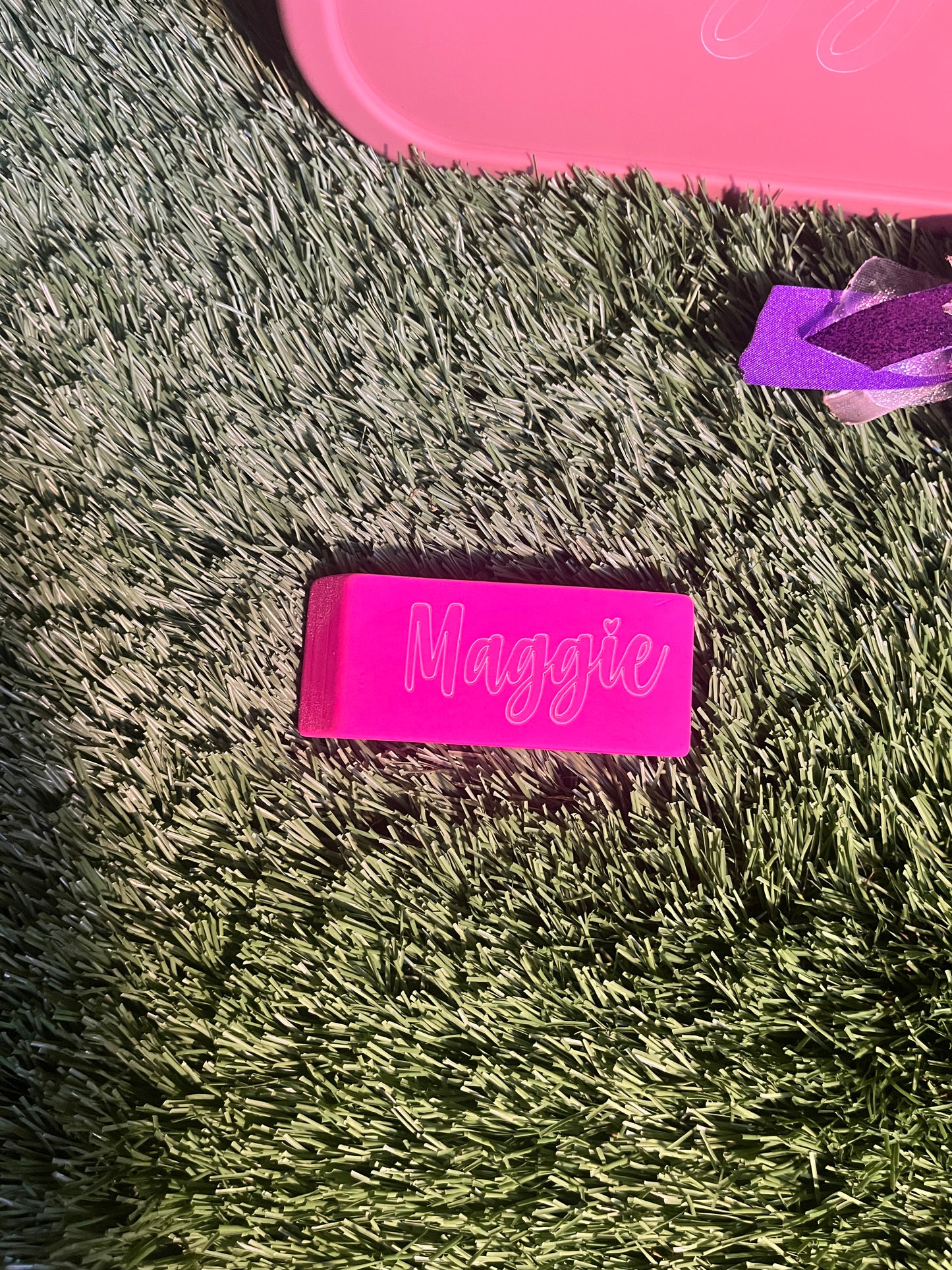 Personalized eraser 2 pack