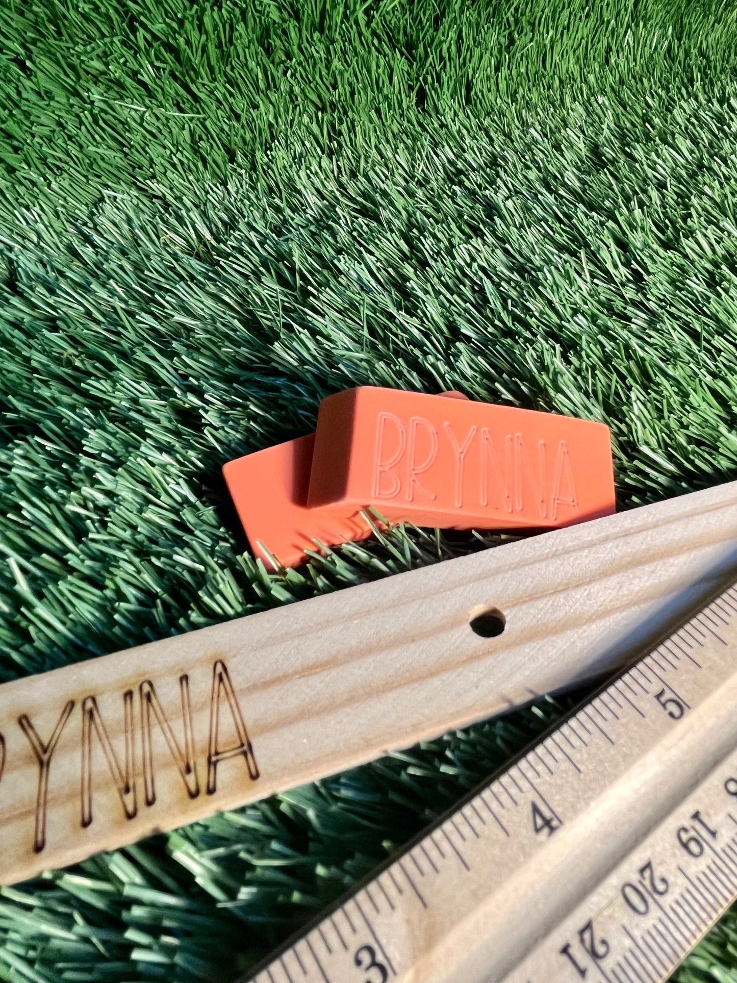 Personalized eraser 2 pack
