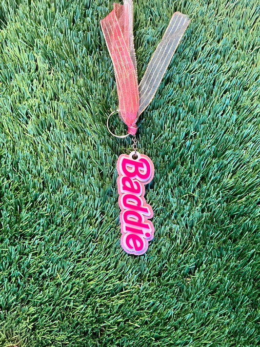 Baddie keychain