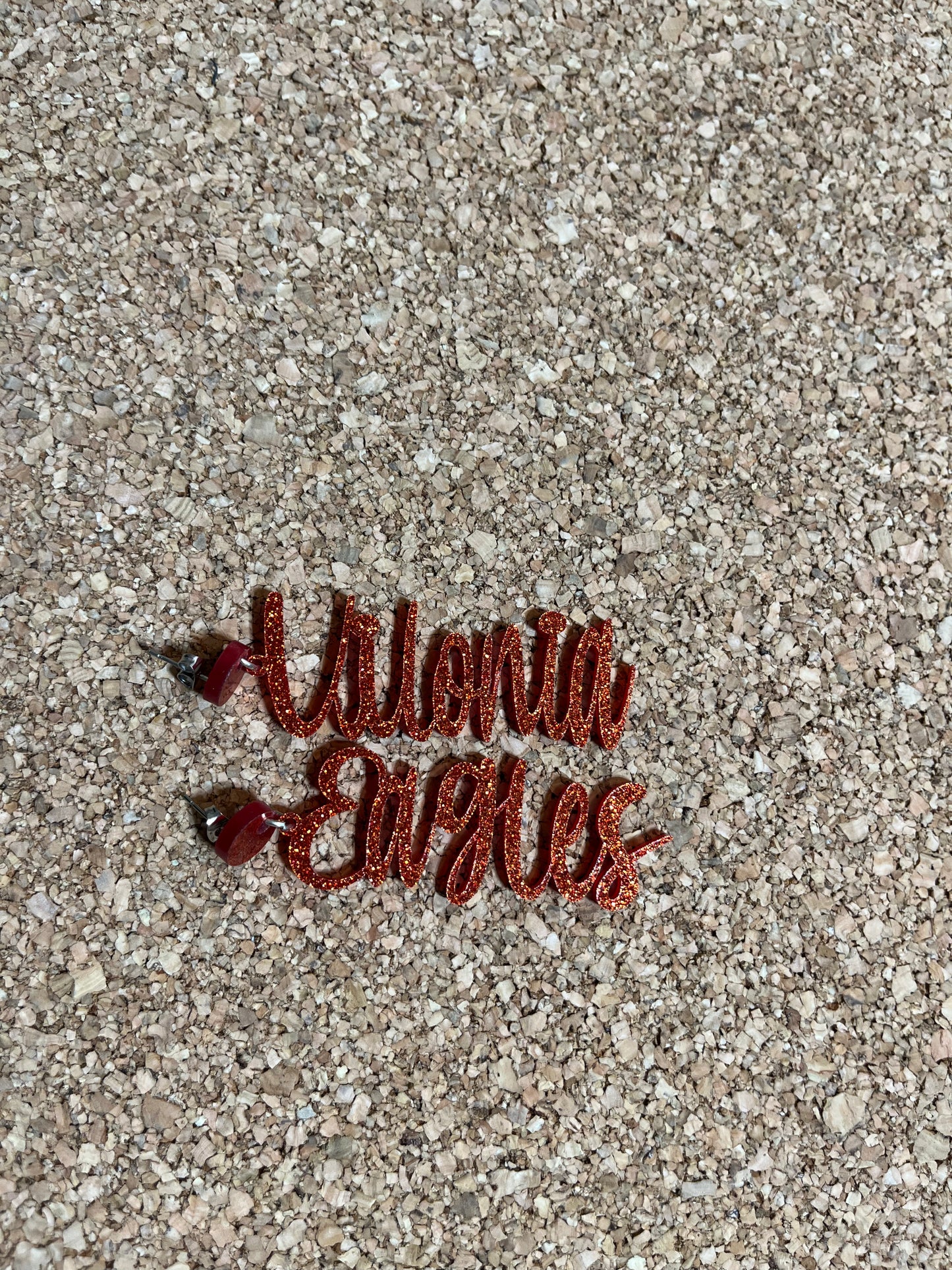 Vilonia Eagles Acrylic Earrings