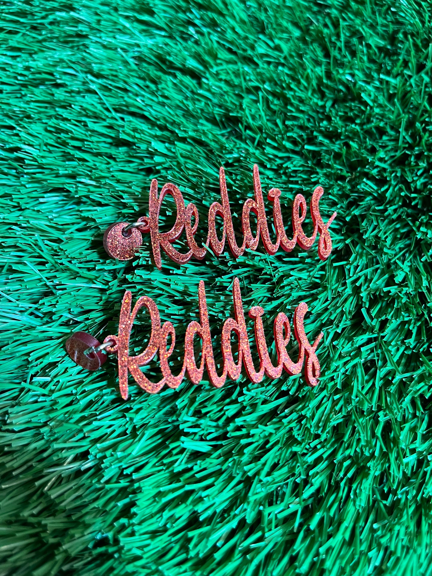 Reddies Acrylic Earrings