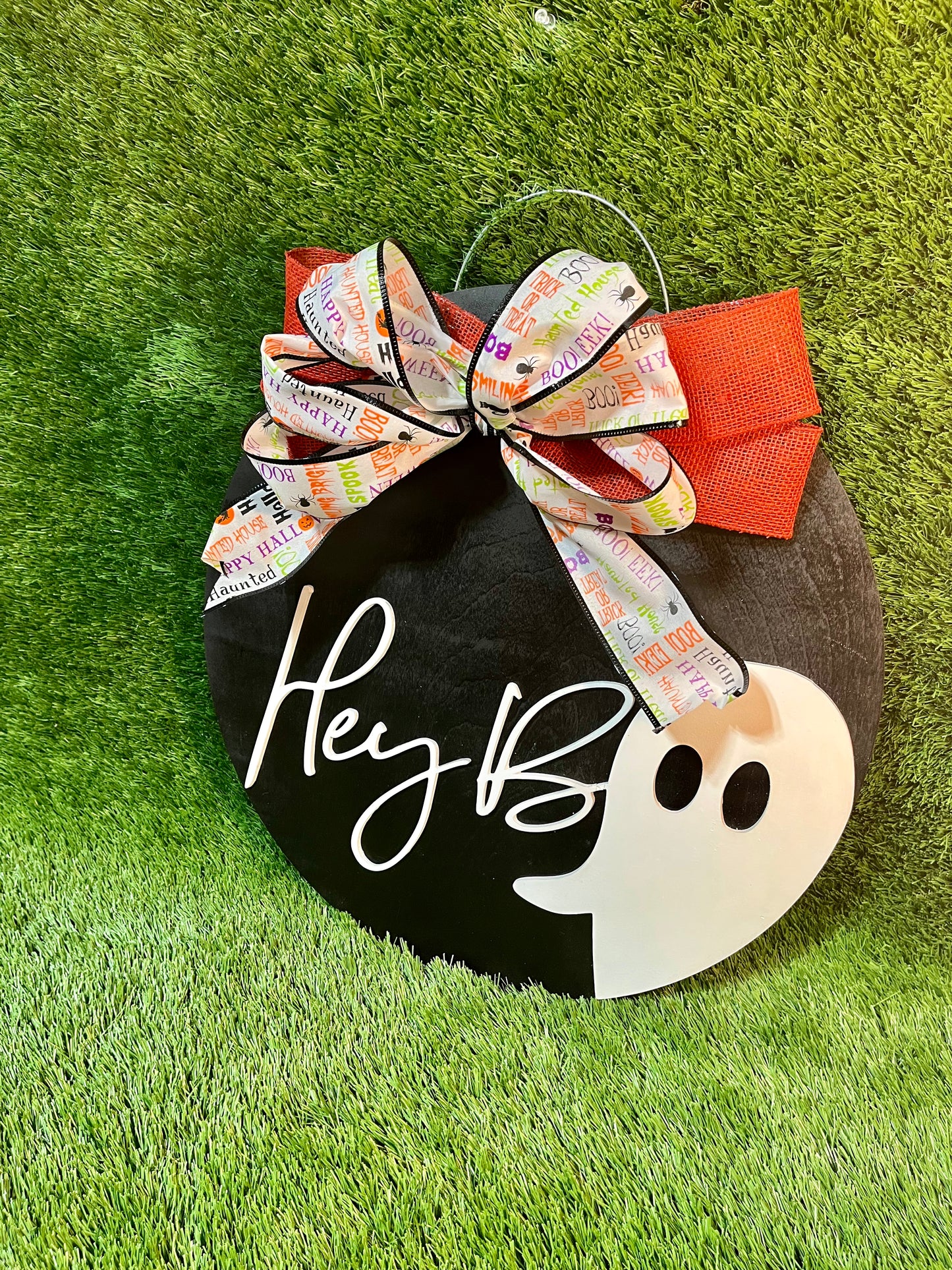 Hey Boo! Door Hanger