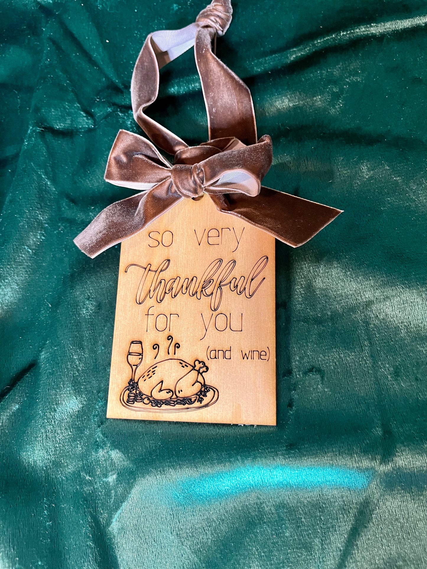 Thanksgiving & Friendsgiving Wine tag