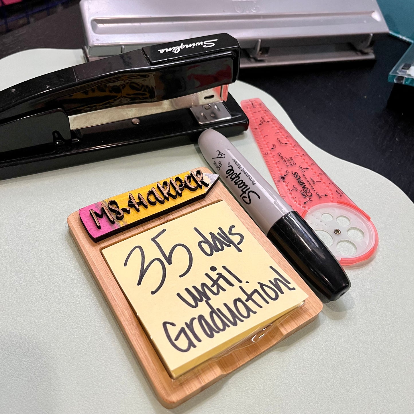 Personalized Post-It Holder