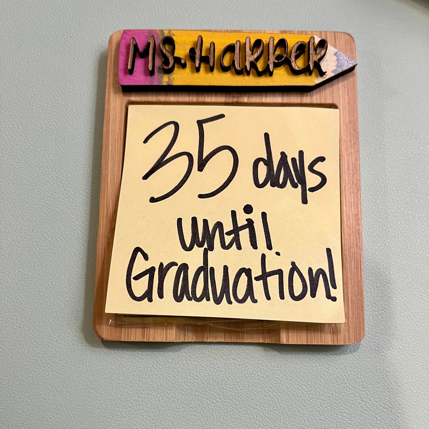 Personalized Post-It Holder