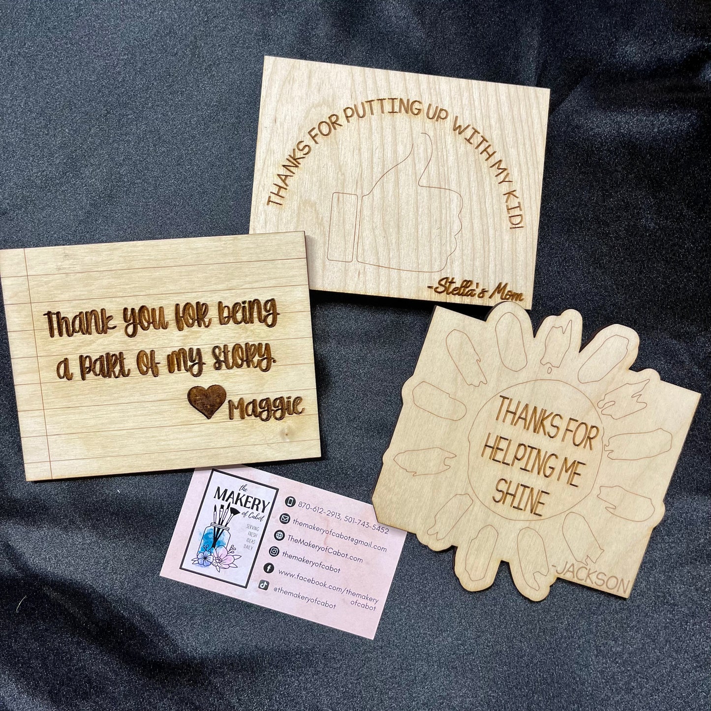 Teacher Gift Card Holder