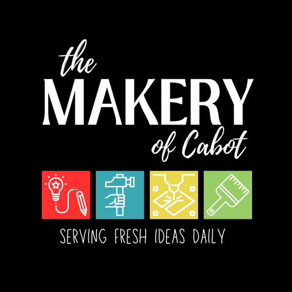 The Makery of Cabot logo