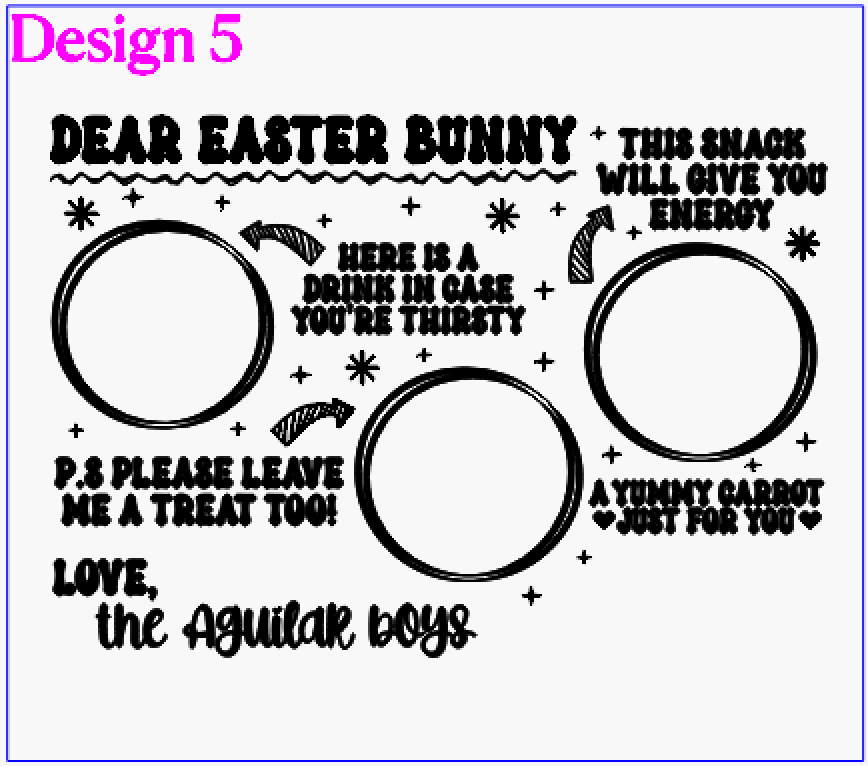 Easter Bunny Treat Tray