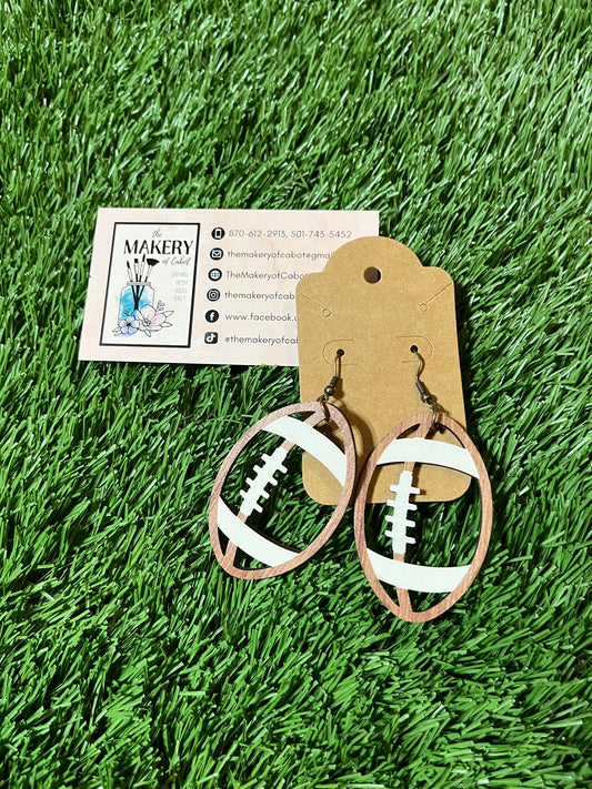 Football Earrings