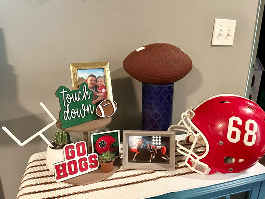 Football Tiered Tray Set