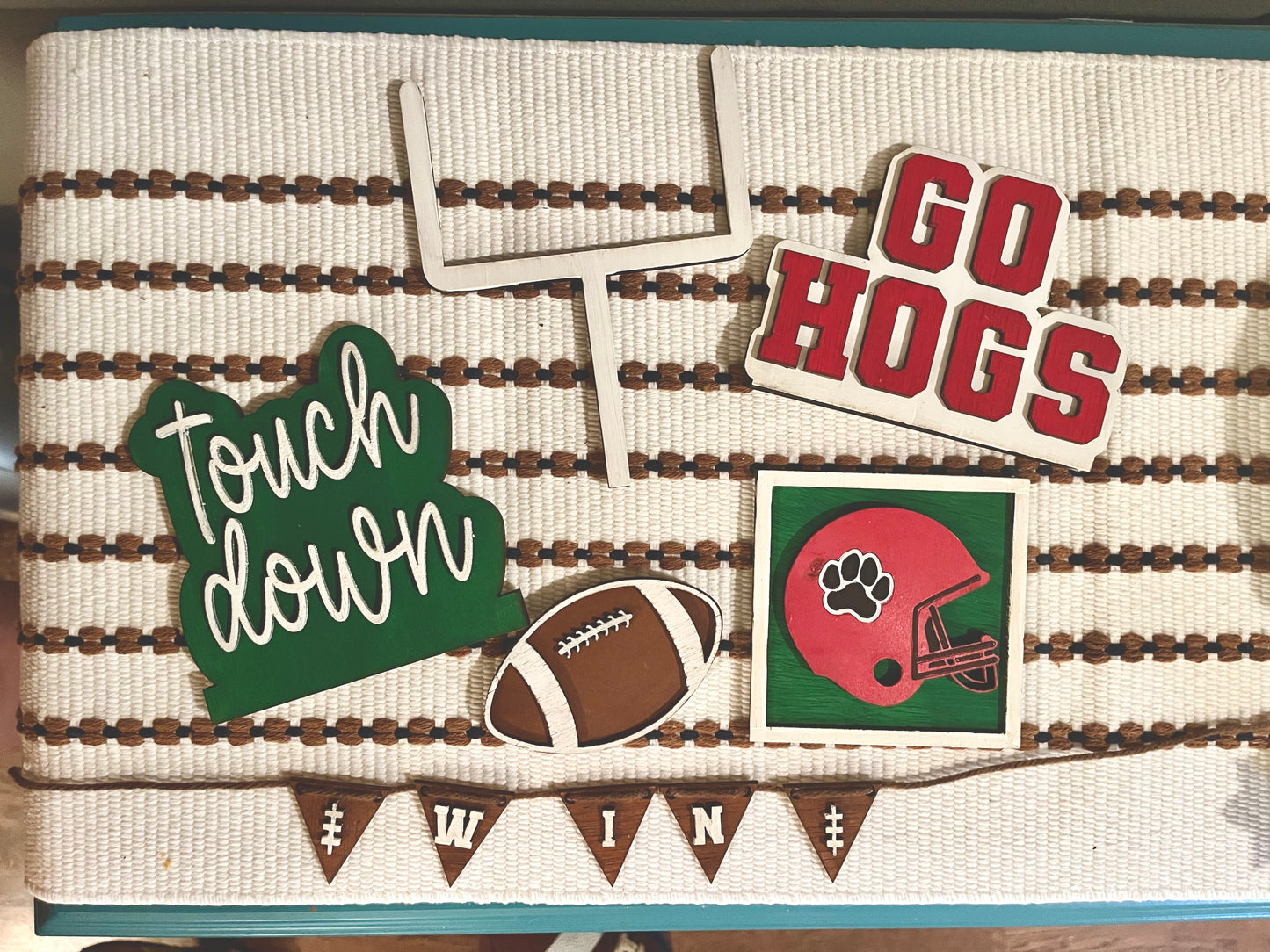 Football Tiered Tray Set