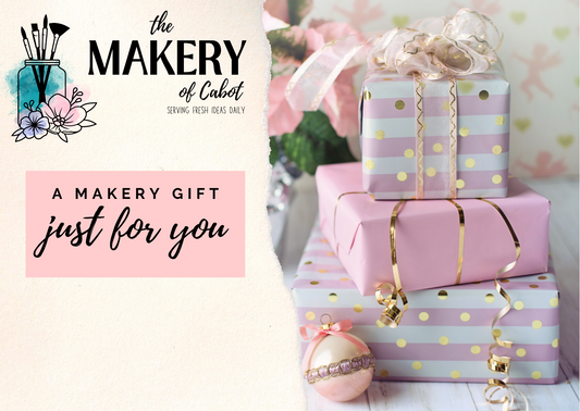 The Makery of Cabot GIFT CARD!