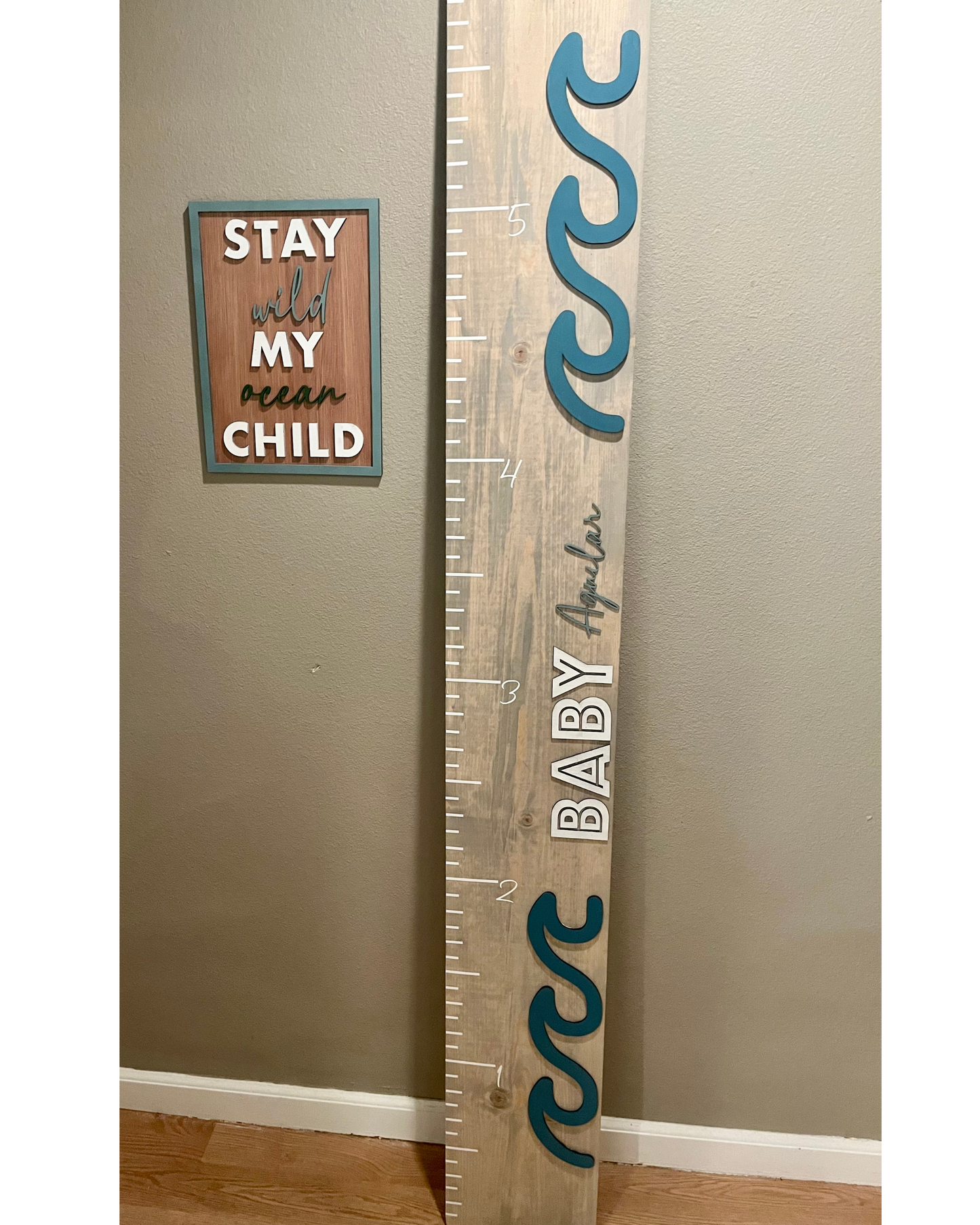 Nursery - Baby Aguilar Growth Chart