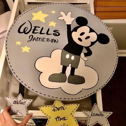 Custom Hospital Door Hanger