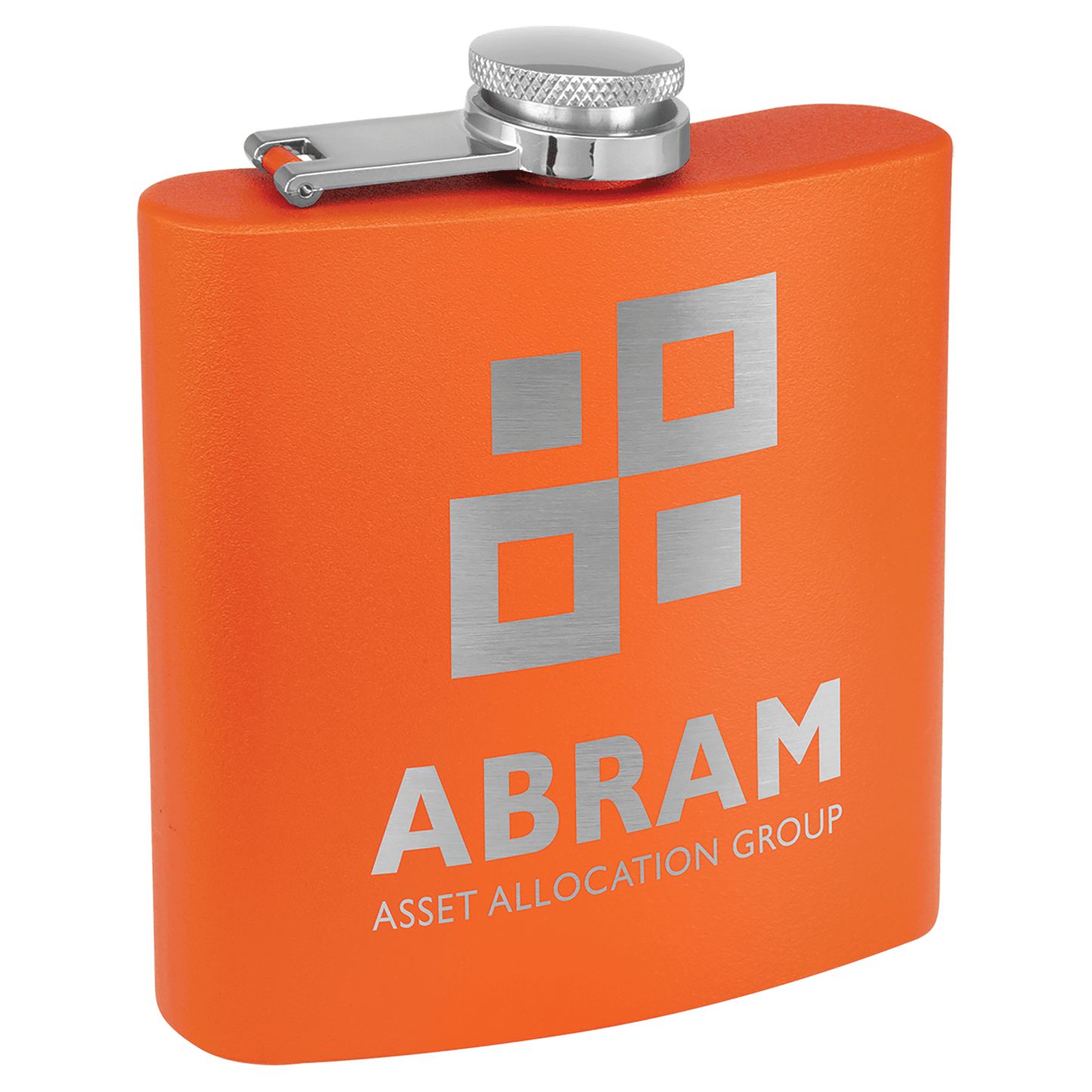 Custom Engraved Flask (powder coated)