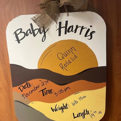 Custom Hospital Door Hanger