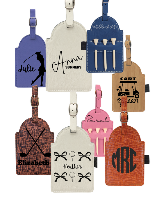 Personalized Golf Bag Tag - For the Ladies