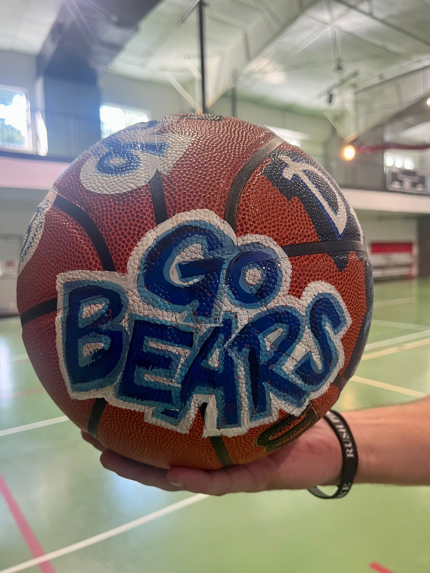 Painted Basketball