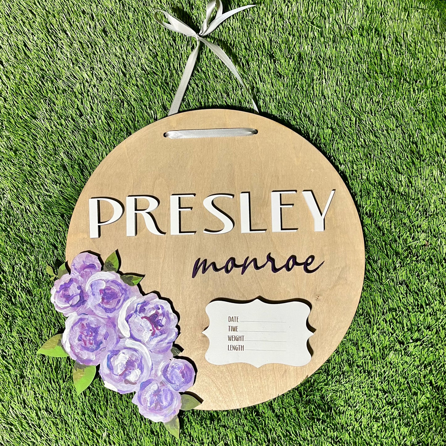 Hospital & Nursery Door Hanger - Presley Monroe