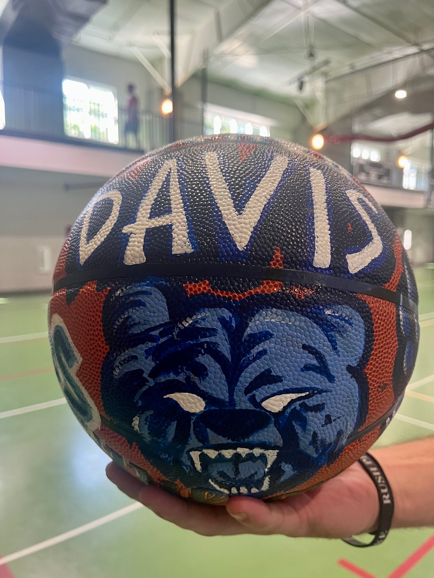 Painted Basketball