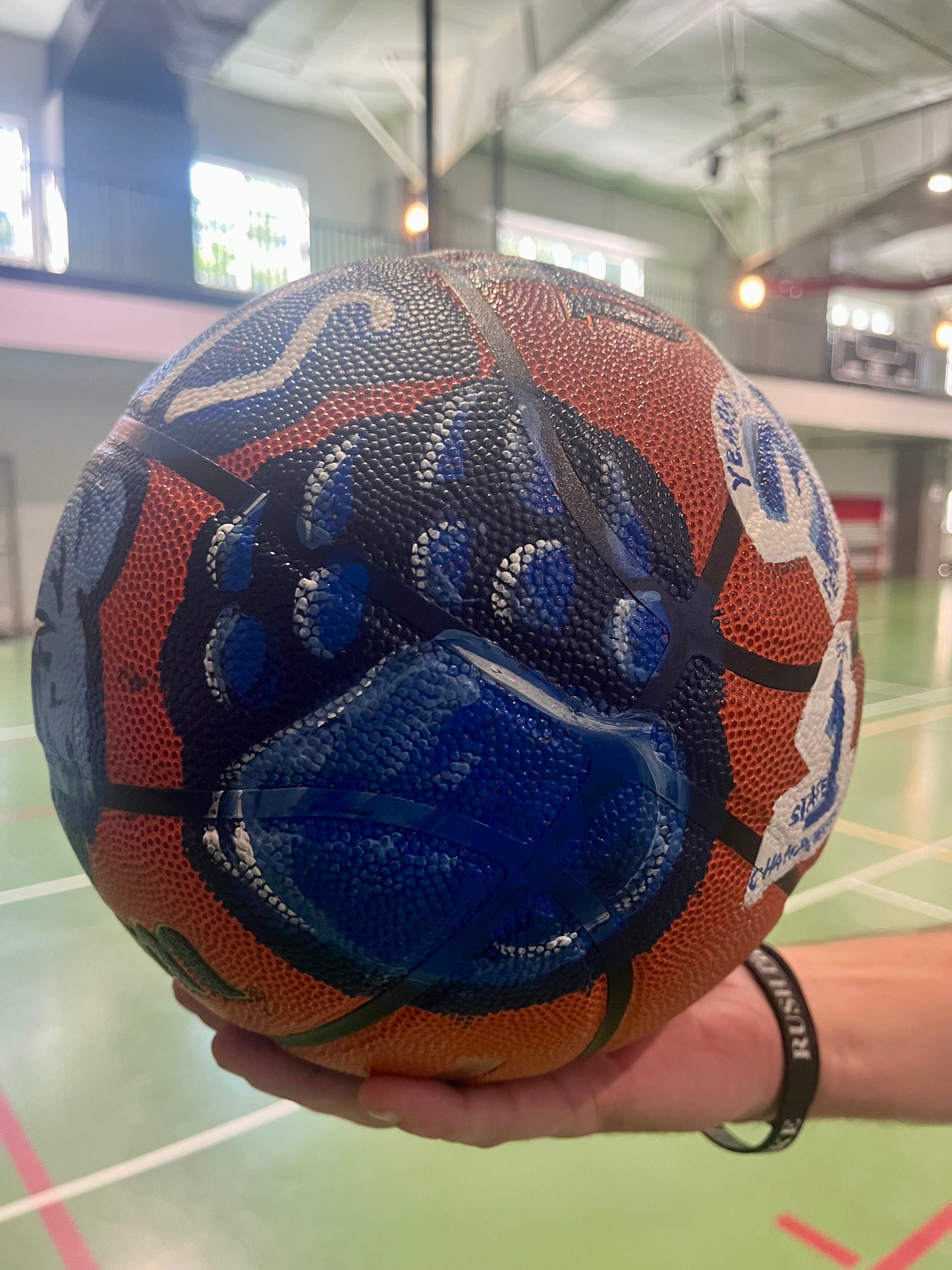 Painted Basketball