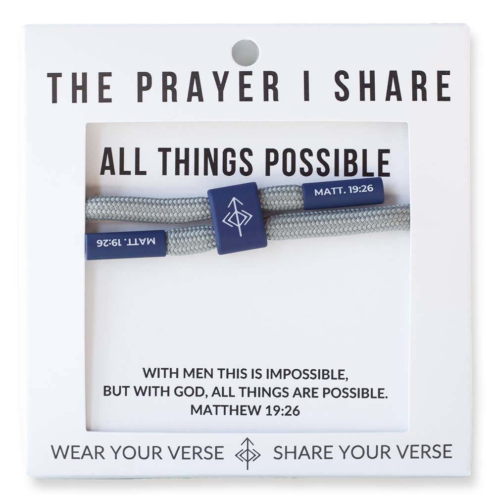 The Prayer I Share Bracelet