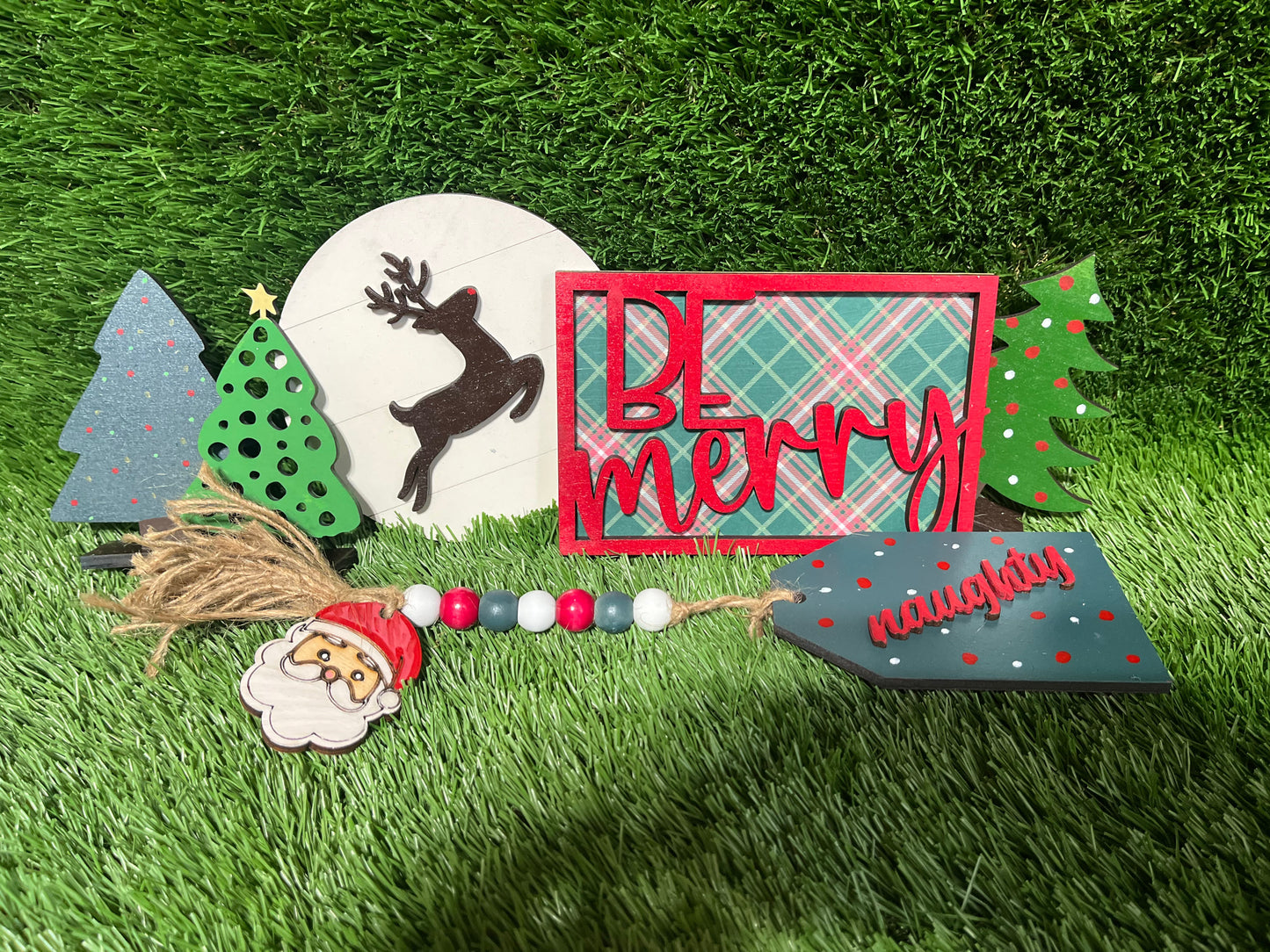 Be Merry Tiered Tray Set