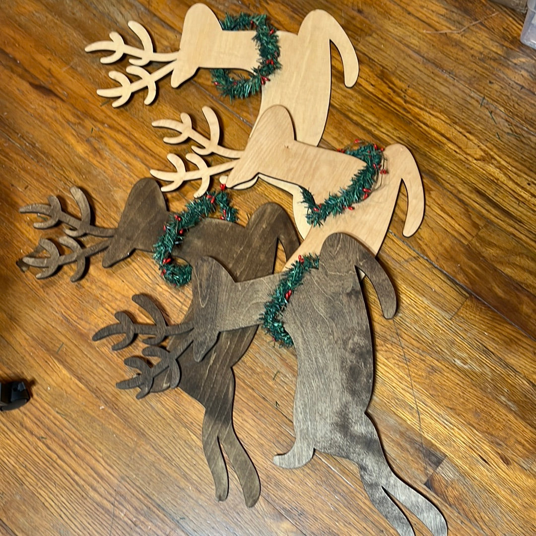 Reindeer Tree Topper/Decor