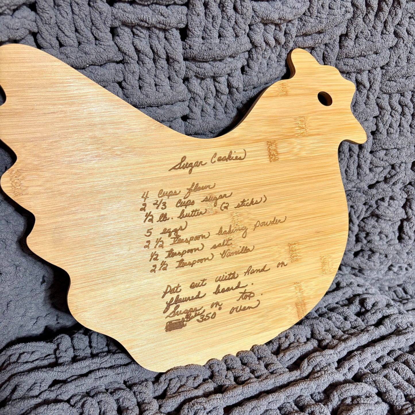 Custom Engraved Board - Unique Shapes