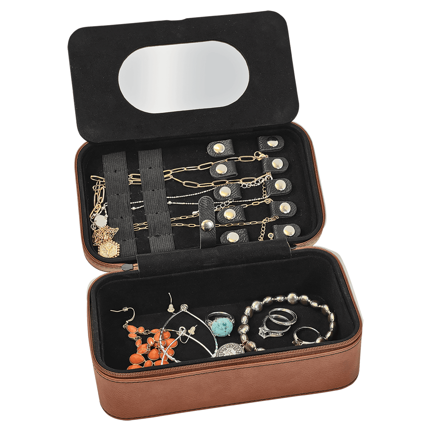 Personalized Travel Jewelry Box (large)