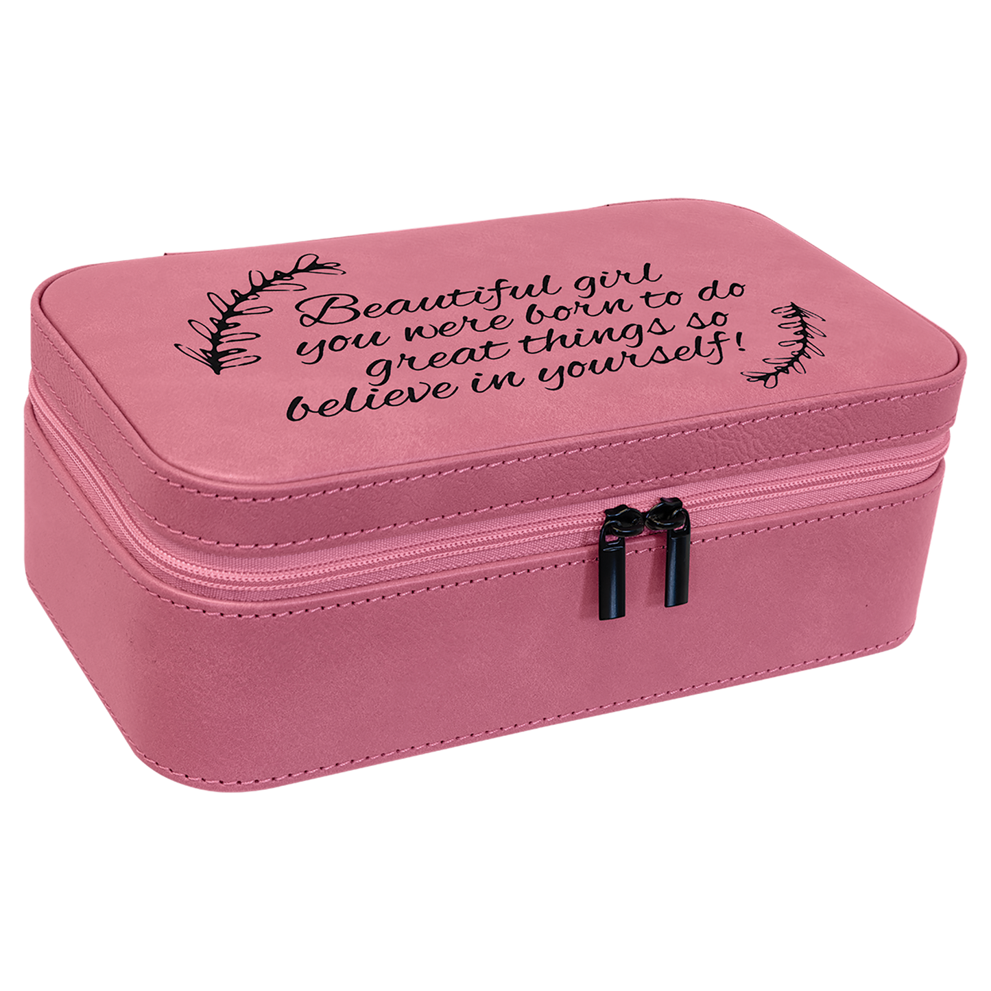 Personalized Travel Jewelry Box (large)